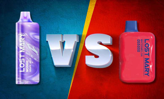 Lost Mary MO5000 vs OS5000 Lost Mary MO5000 vs OS5000