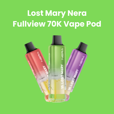 Lost Mary Nera Fullview 70K Vape Pod | Lost MaryDirect Lost Mary Nera Fullview 70K Vape Pod | Lost MaryDirect