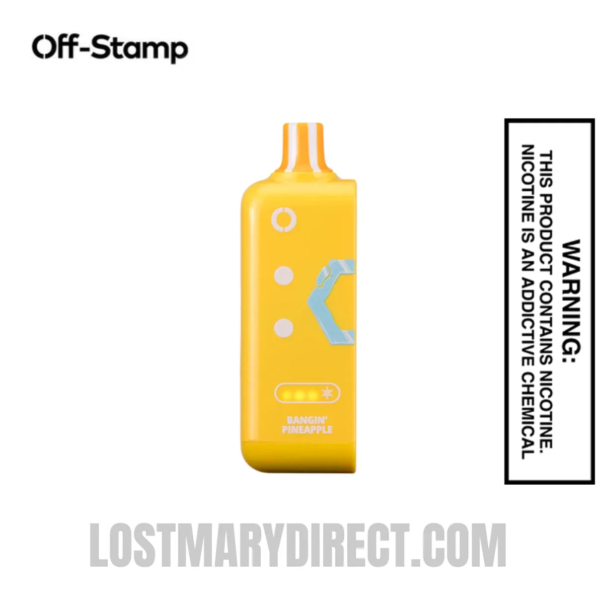 Bangin' Pineapple Off Stamp Ice Cube 25K Disposable Pod Bangin' Pineapple Off Stamp Ice Cube 25K Disposable Pod