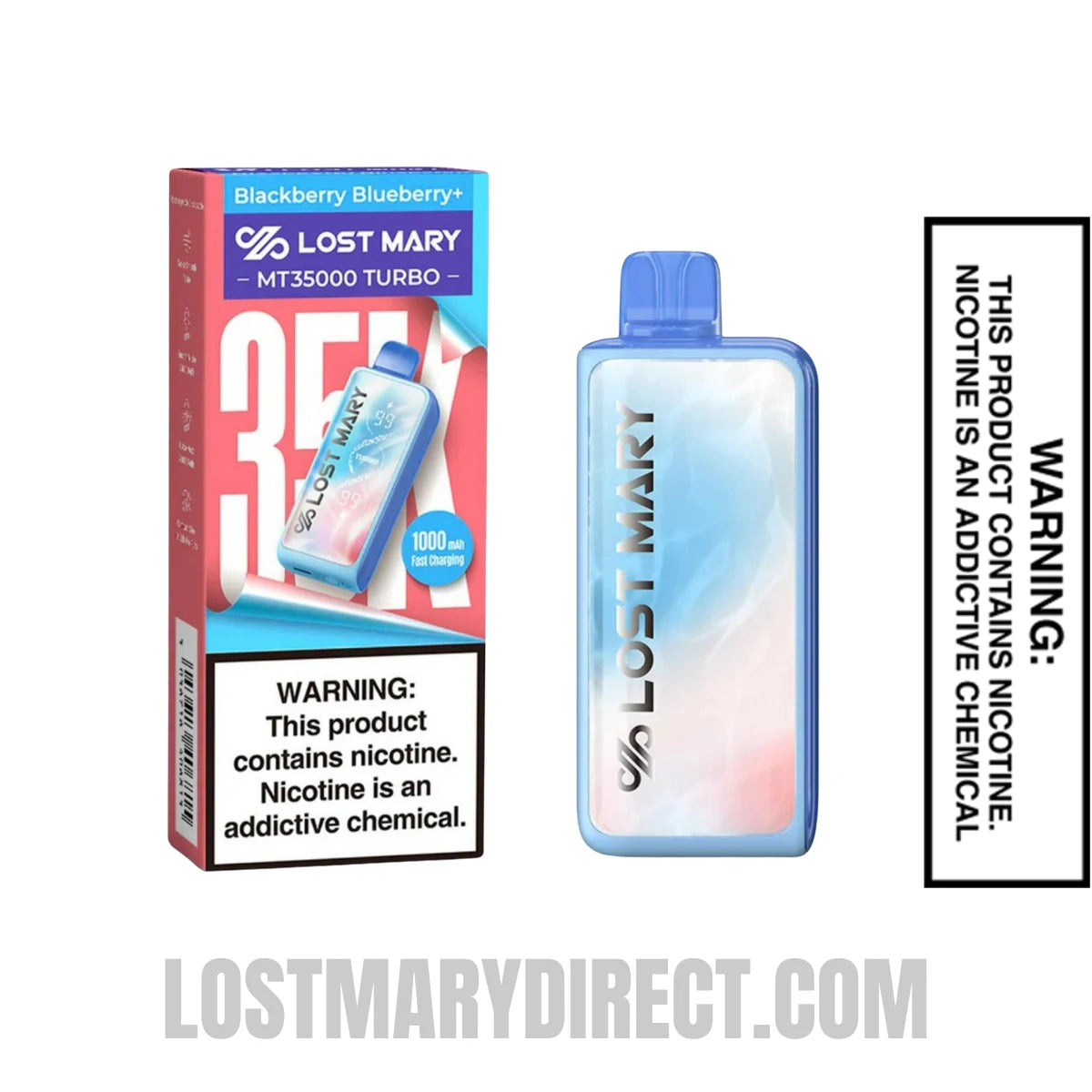 Blackberry Blueberry Lost Mary MT35000 Package Blackberry Blueberry Lost Mary MT35000 Package