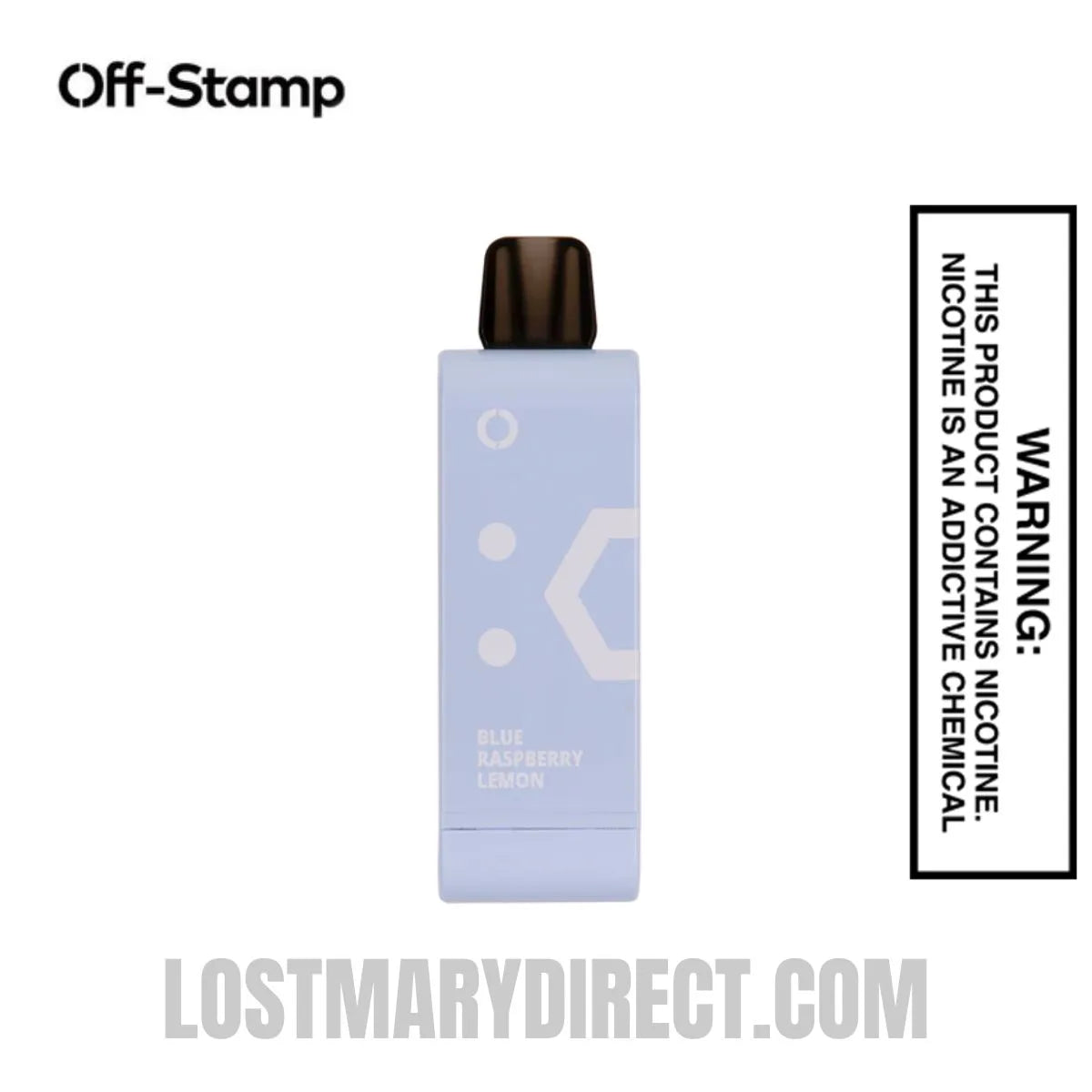 Blue Raspberry Lemon Off Stamp SW9000 Disposable Pod Blue Raspberry Lemon Off Stamp SW9000 Disposable Pod