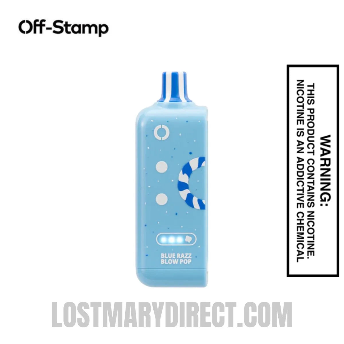 Blue Razz B-Pop Off Stamp Sweet X-Cube Pod Blue Razz B-Pop Off Stamp Sweet X-Cube Pod