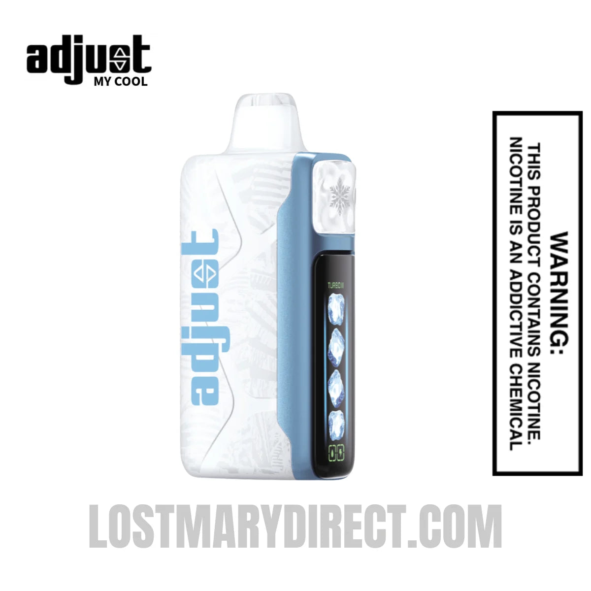Blue Razz Ice Adjust MyCool 40K Disposable Vape Blue Razz Ice Adjust MyCool 40K Disposable Vape