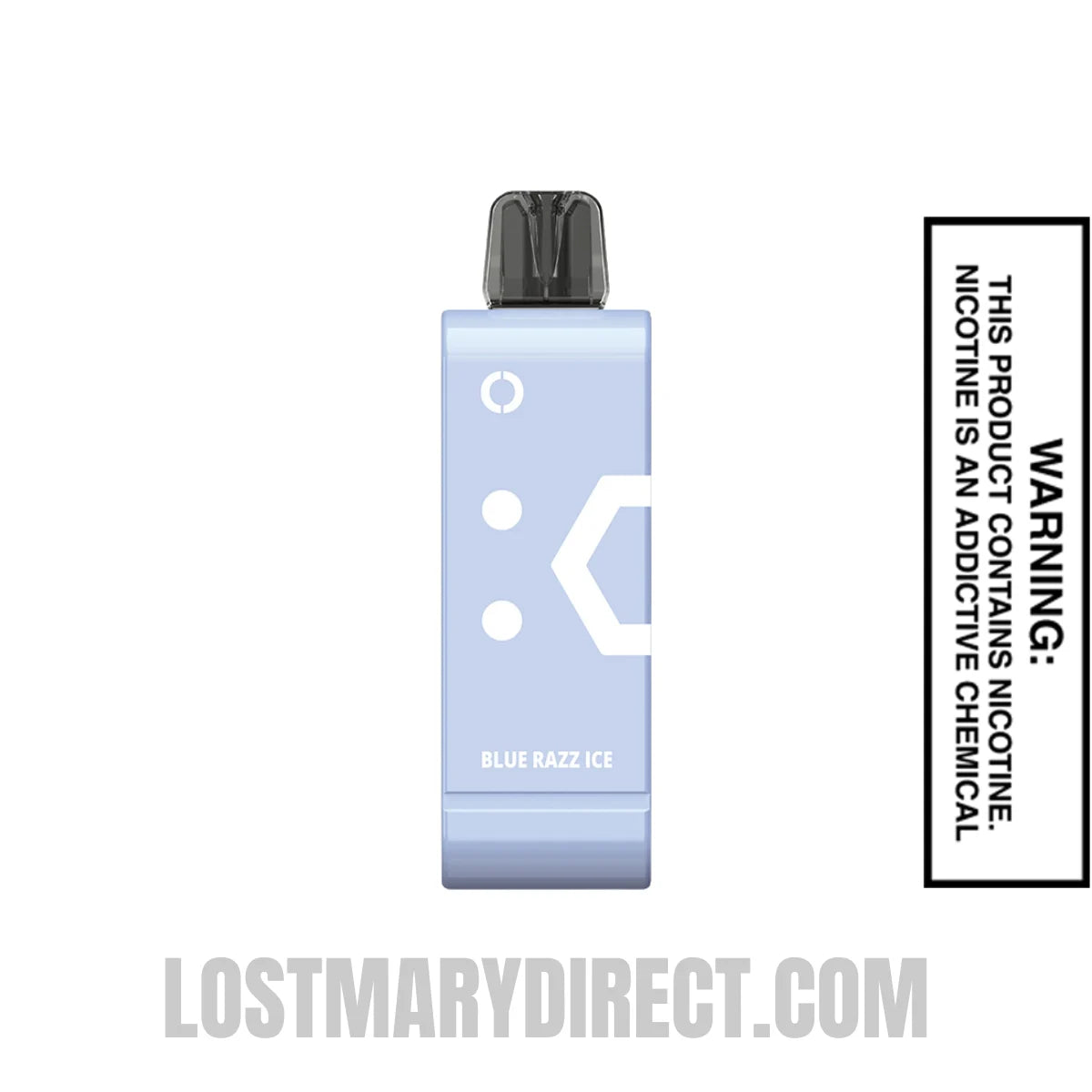 Blue Razz Ice Off Stamp SW9000 Disposable Pod Blue Razz Ice Off Stamp SW9000 Disposable Pod