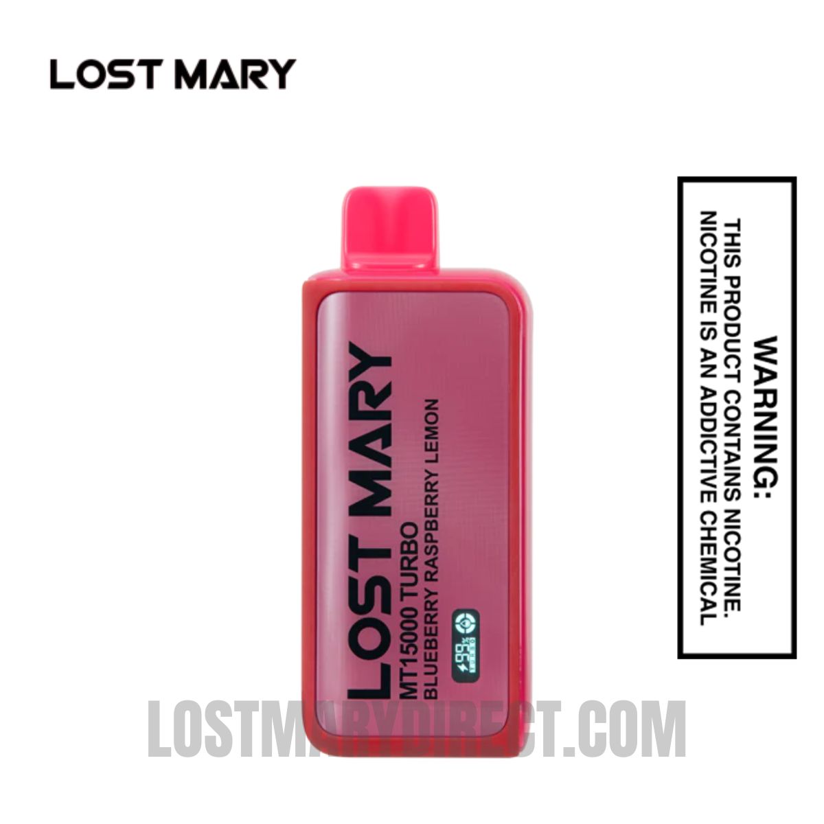 Blueberry Raspberry Lemon Lost Mary MT15000 TURBO Blueberry Raspberry Lemon Lost Mary MT15000 TURBO