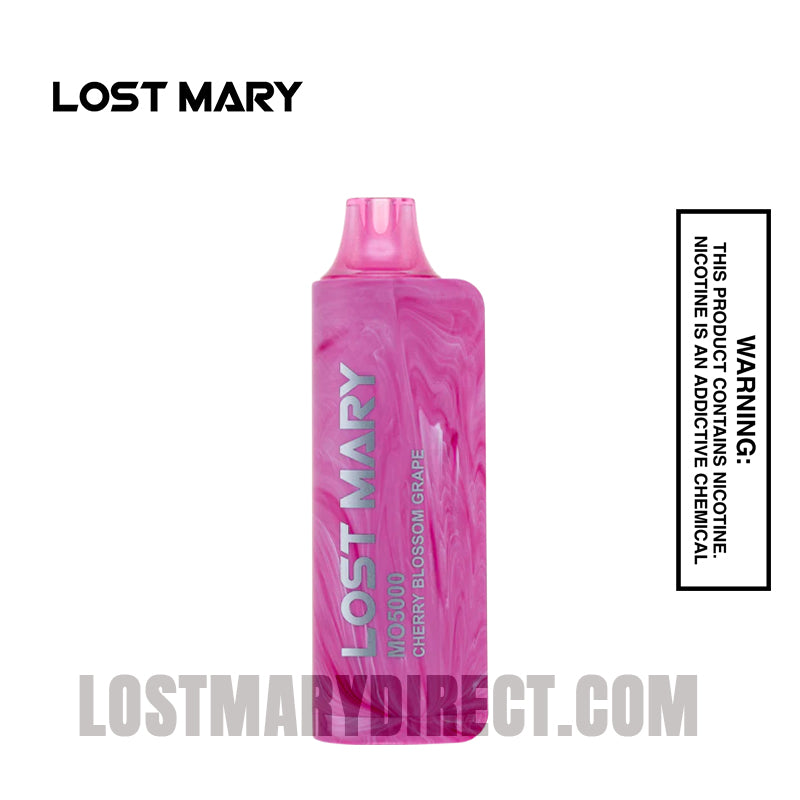 Cherry Blossom Grape Lost Mary MO5000 Disposable Vape Cherry Blossom Grape Lost Mary MO5000 Disposable Vape