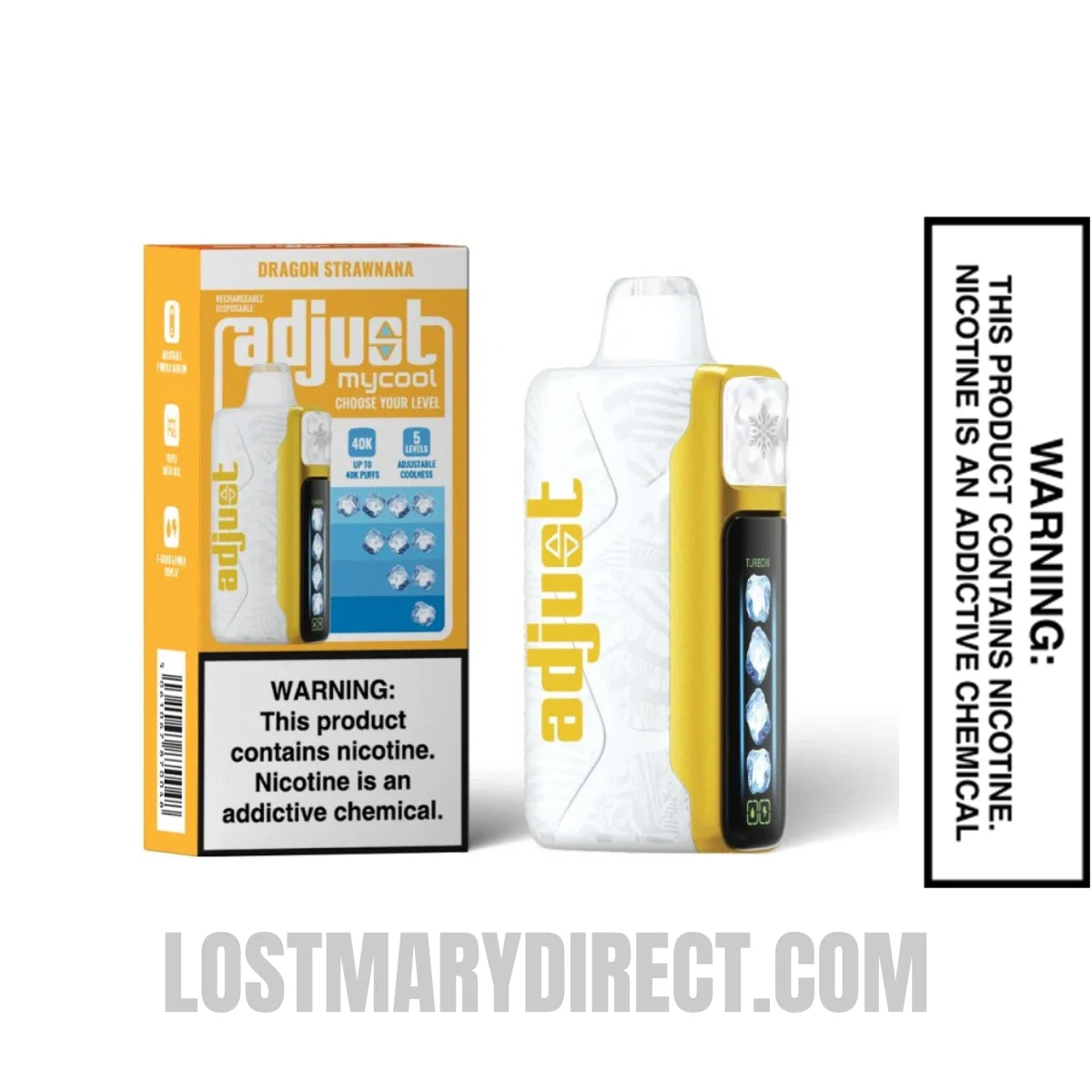 Dragon Strawnana Adjust MyCool 40k Disposable Vape bundle pack Dragon Strawnana Adjust MyCool 40k Disposable Vape bundle pack