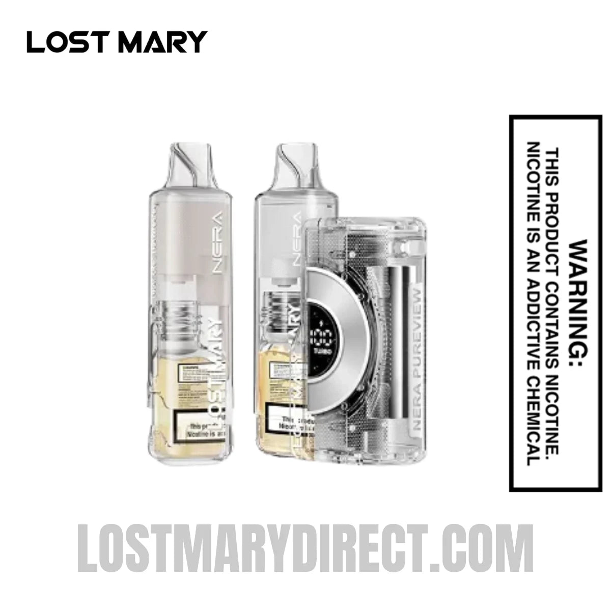 Dragon Strawnana Lost Mary Nera Pureview 40K Vape Kit Dragon Strawnana Lost Mary Nera Pureview 40K Vape Kit