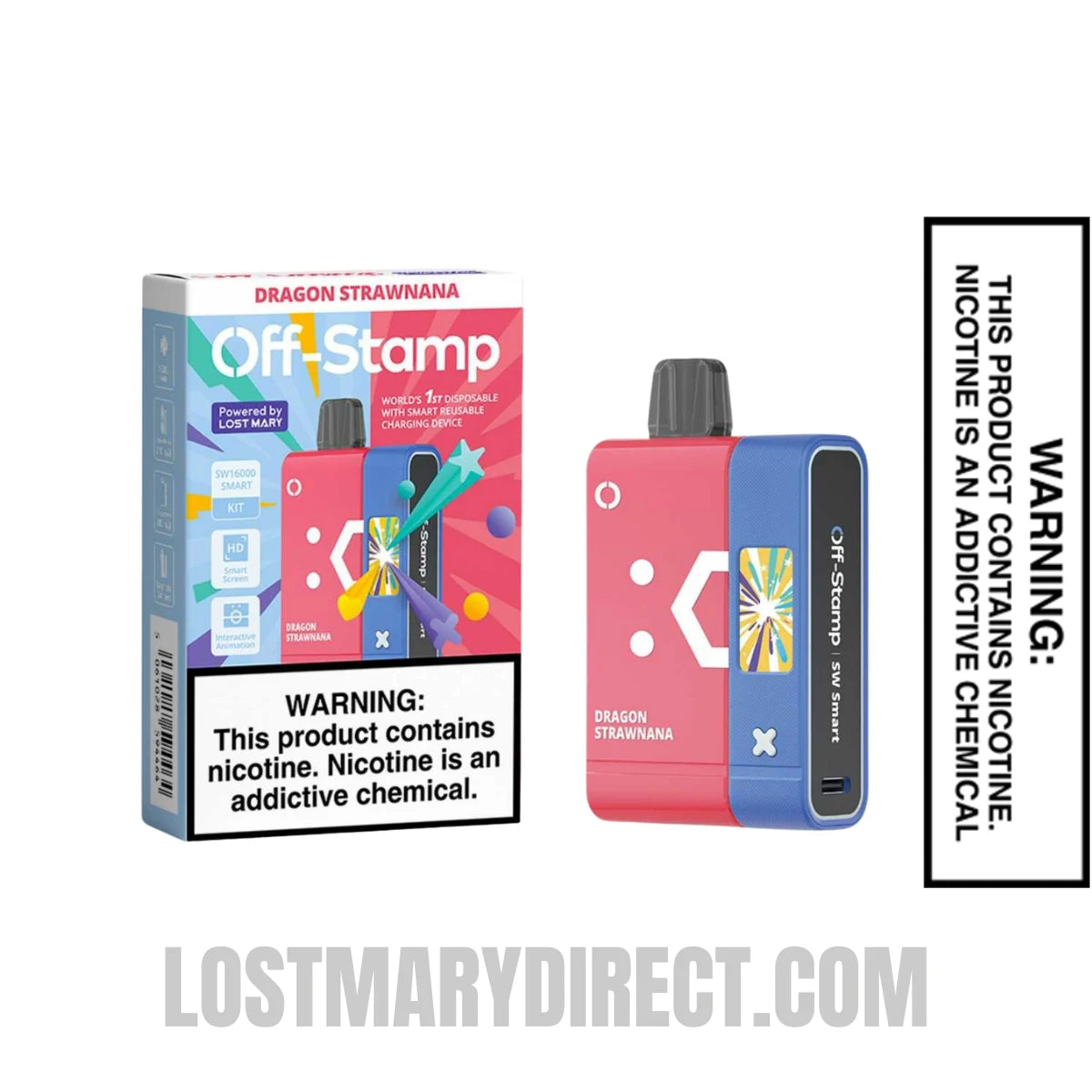 Dragon Strawnana Off Stamp SW16000 Kit Package Box Dragon Strawnana Off Stamp SW16000 Kit Package Box