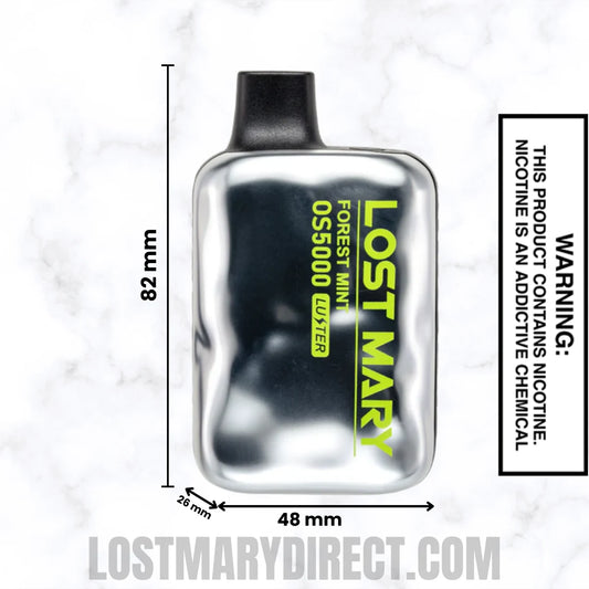 Forest Mint Lost Mary OS5000 Luster Edition Vape Dimension Forest Mint Lost Mary OS5000 Luster Edition Vape Dimension