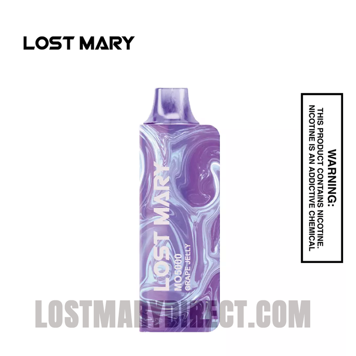 Grape Jelly Lost Mary MO5000 Disposable Vape Grape Jelly Lost Mary MO5000 Disposable Vape