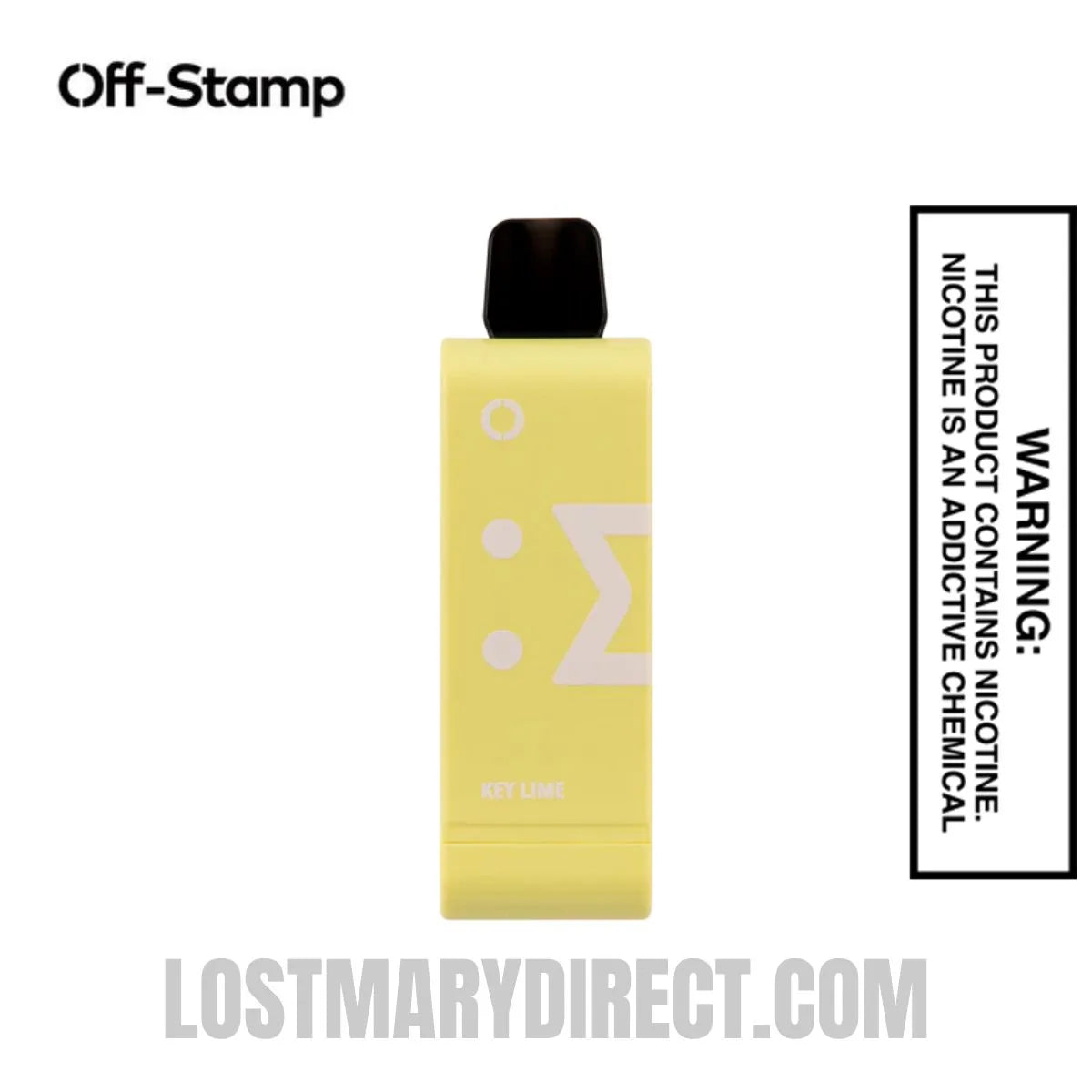 Key Lime Off Stamp SW9000 Disposable Pod | LostMaryDirect Key Lime Off Stamp SW9000 Disposable Pod | LostMaryDirect