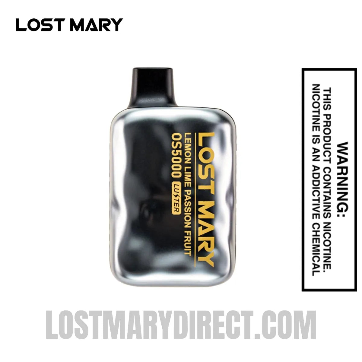 Lemon Lime Passion Fruit Lost Mary OS5000 Luster Vape Lemon Lime Passion Fruit Lost Mary OS5000 Luster Vape