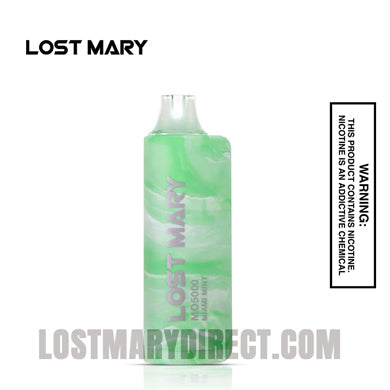 Miami Mint Lost Mary MO5000 Disposable Vape Miami Mint Lost Mary MO5000 Disposable Vape