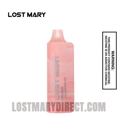 Strawberry Ice Lost Mary MO5000 Disposable Vape Strawberry Ice Lost Mary MO5000 Disposable Vape
