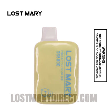Pineapple Duo Ice Lost Mary OS5000 Frozen Edition Vape Pineapple Duo Ice Lost Mary OS5000 Frozen Edition Vape