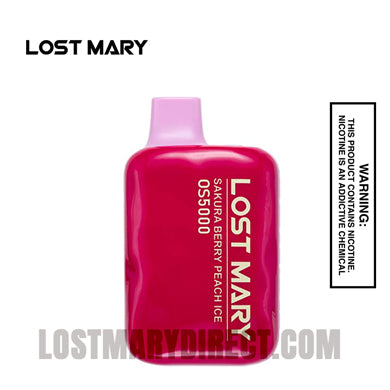 Sakura Berry Peach Ice Lost Mary OS5000 Disposable Vape Sakura Berry Peach Ice Lost Mary OS5000 Disposable Vape