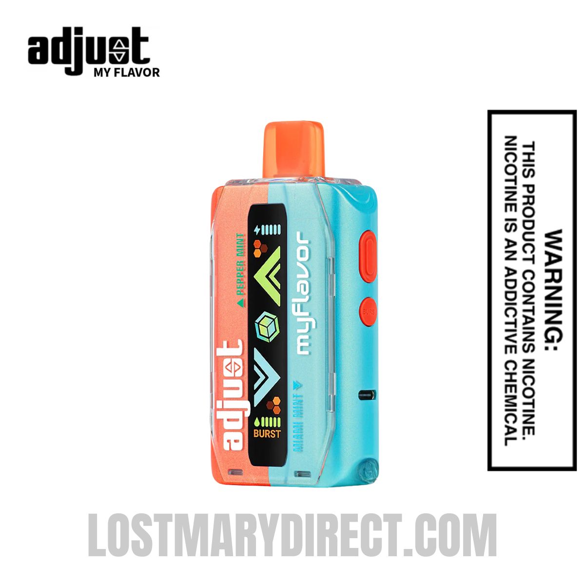 Mixed Mint Adjust MyFlavor 40k Disposable Vape Mixed Mint Adjust MyFlavor 40k Disposable Vape