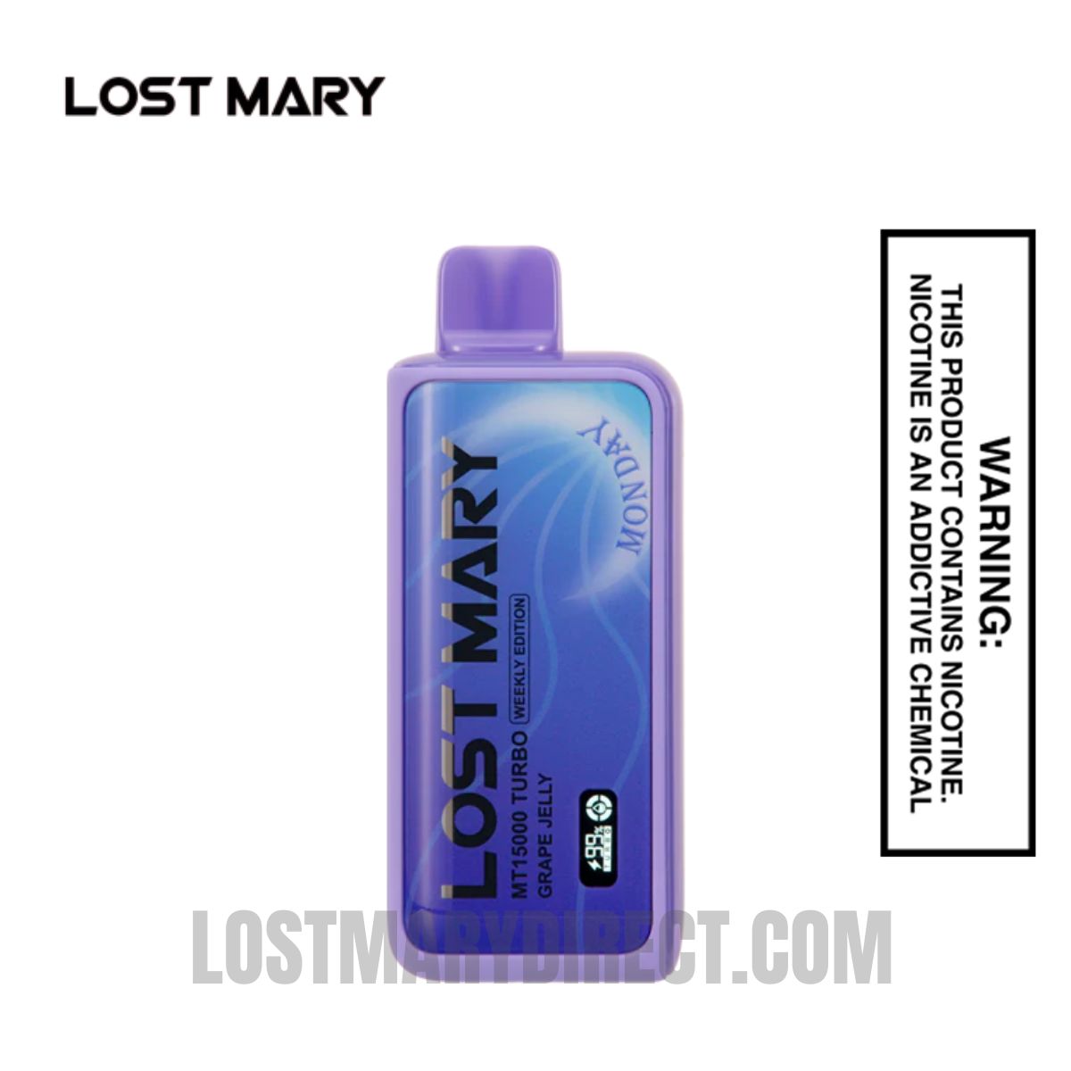 Grape Jelly Lost Mary MT15000 Turbo Grape Jelly Lost Mary MT15000 Turbo