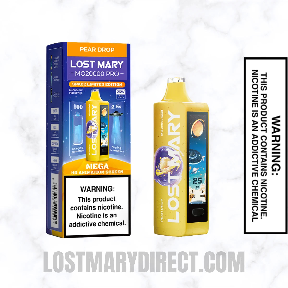 Pear Drop Lost Mary MO20000 PRO Diposable Vape With Package Box Pear Drop Lost Mary MO20000 PRO Diposable Vape With Package Box