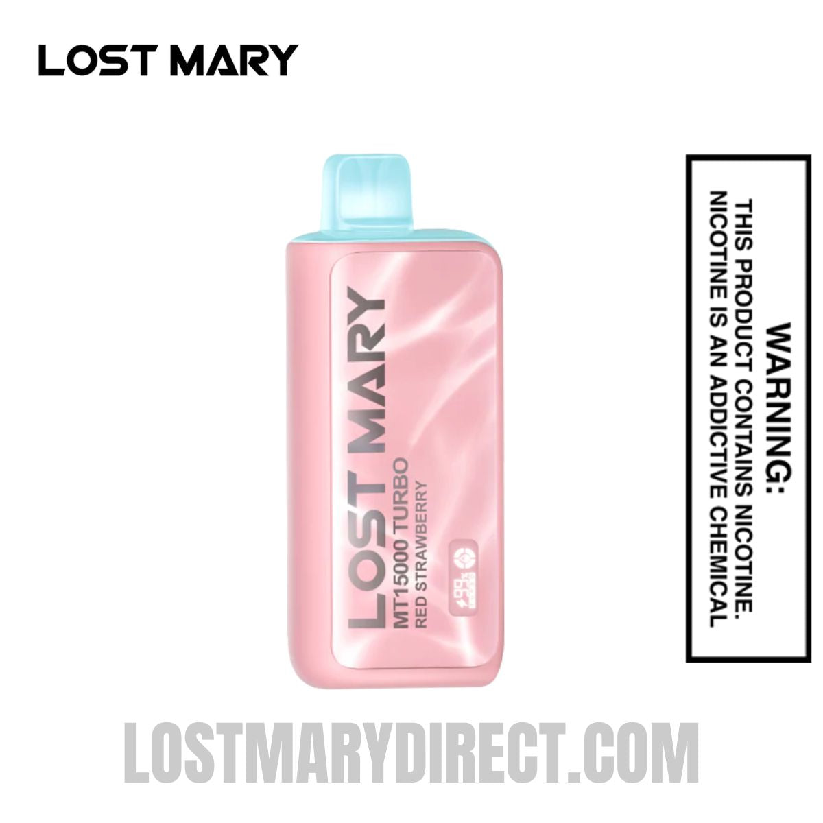 Red Strawberry Lost Mary MT15000 Turbo Red Strawberry Lost Mary MT15000 Turbo