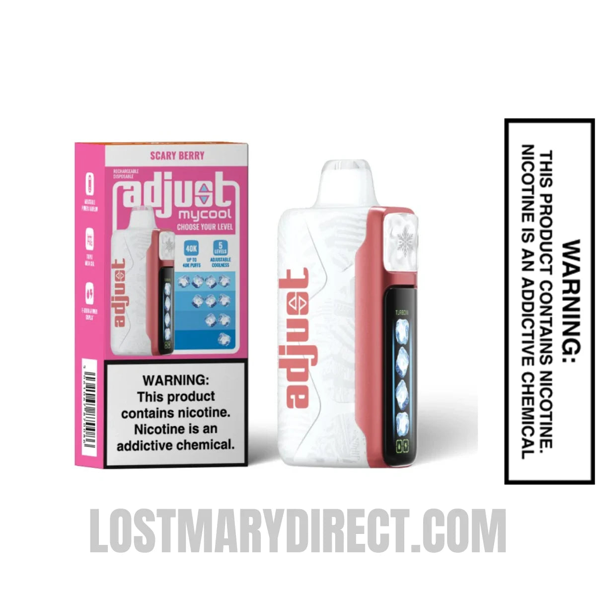 Scary Berry Adjust MyCool 40k Disposable Vape with Package box Scary Berry Adjust MyCool 40k Disposable Vape with Package box