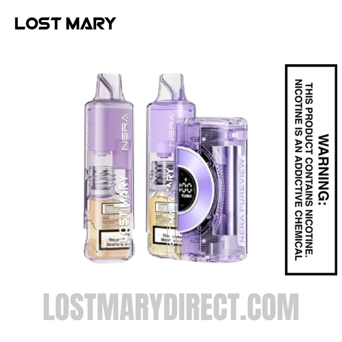 Scary Berry Lost Mary Nera Pureview 40K Vape Kit Scary Berry Lost Mary Nera Pureview 40K Vape Kit