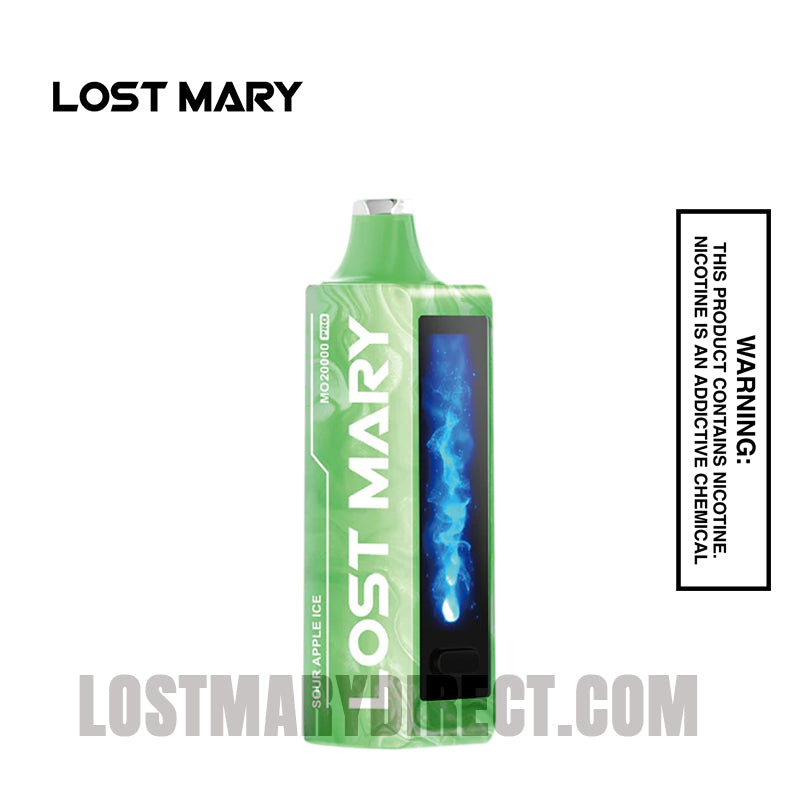 Sour Apple Ice Lost Mary MO20000 Pro Vape Sour Apple Ice Lost Mary MO20000 Pro Vape