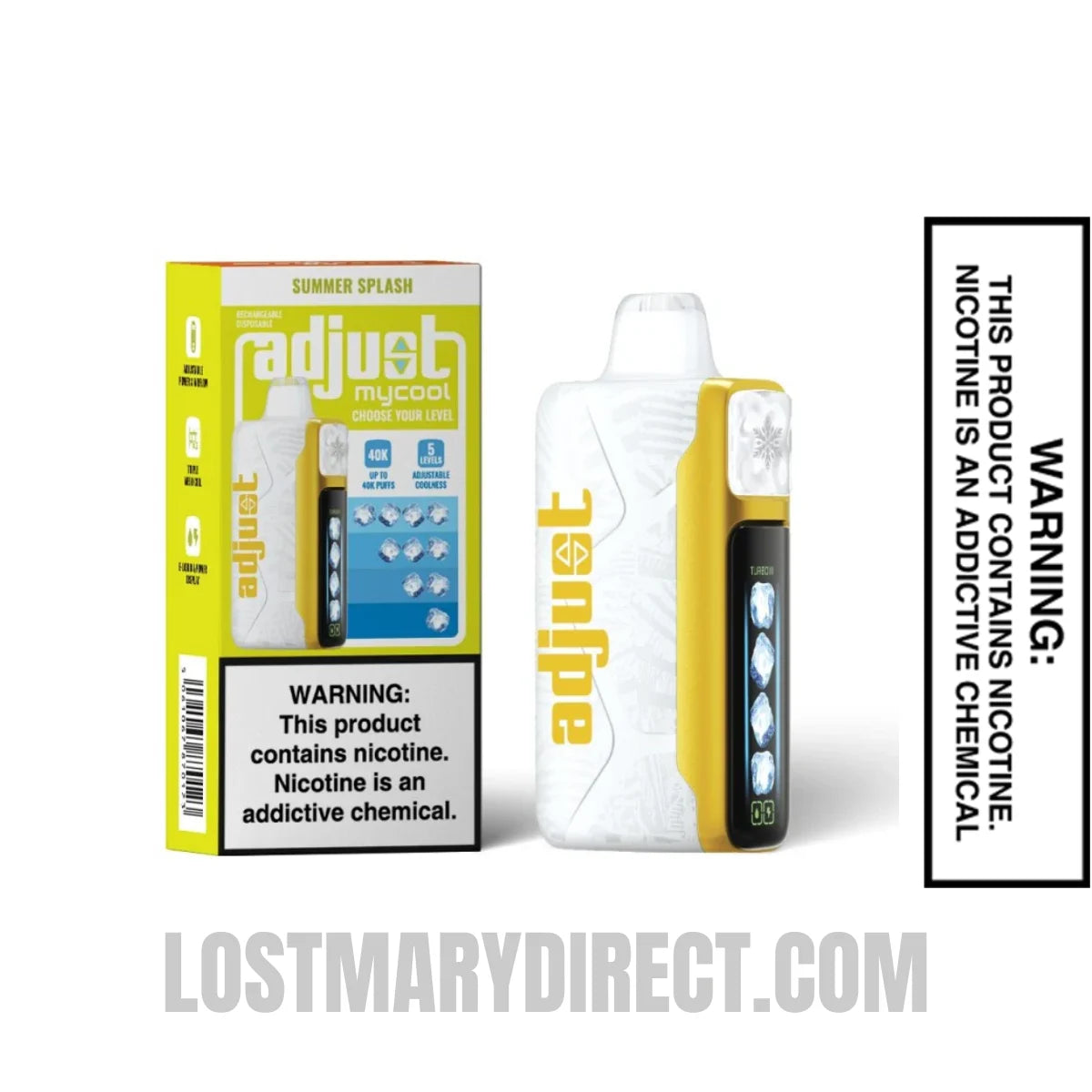 Summer Splash Adjust MyCool 40k Disposable Vape Bundle Pack Summer Splash Adjust MyCool 40k Disposable Vape Bundle Pack