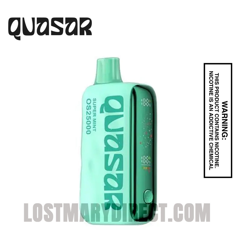 Super Mint Lost Mary Quasar OS25000 Vape Super Mint Lost Mary Quasar OS25000 Vape