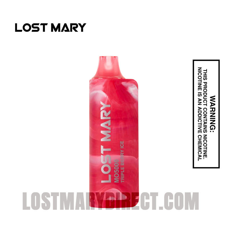 Triple Berry Ice Lost Mary MO5000 Disposable Vape Triple Berry Ice Lost Mary MO5000 Disposable Vape