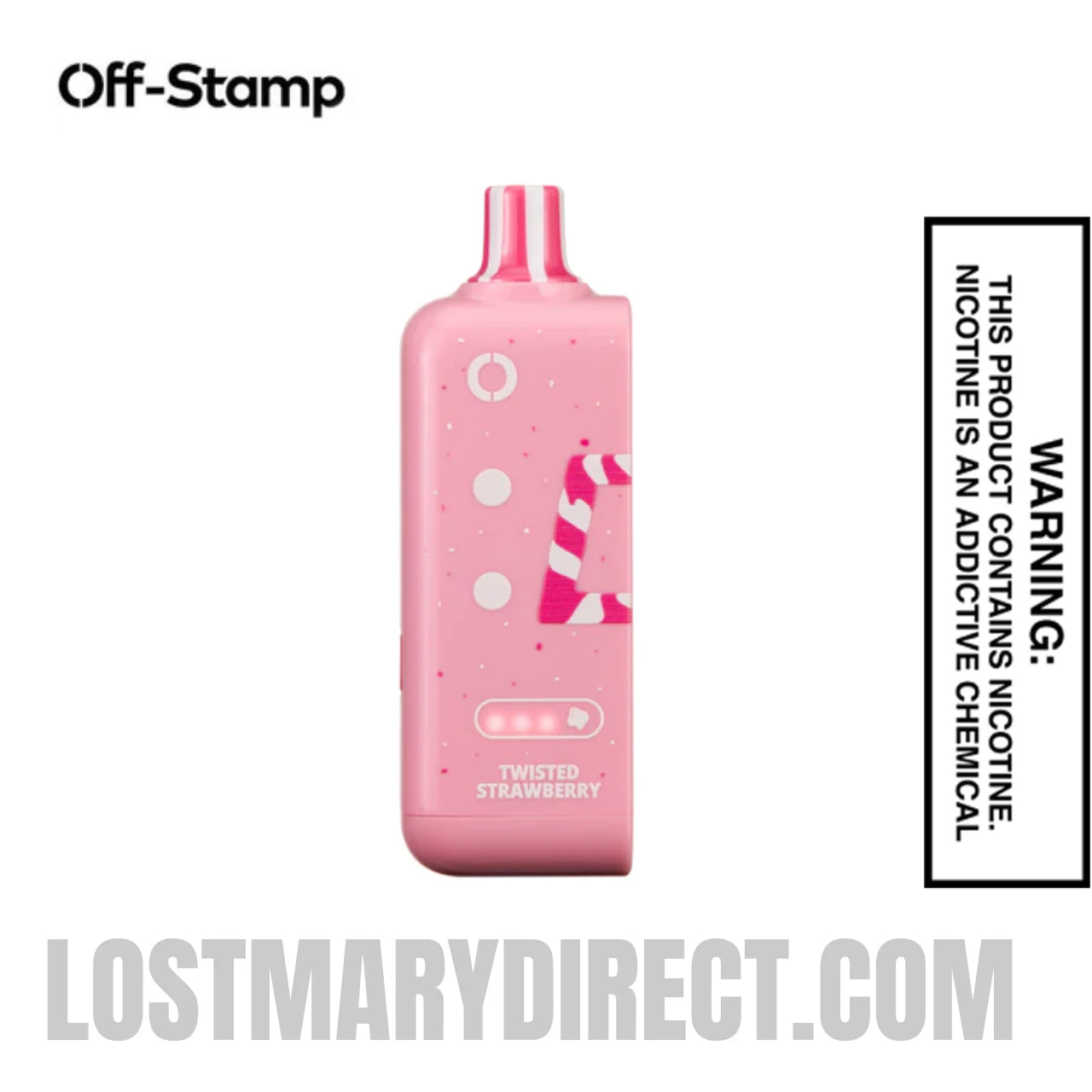 Twisted Strawberry Off Stamp Sweet X-Cube Vape Pod Twisted Strawberry Off Stamp Sweet X-Cube Vape Pod