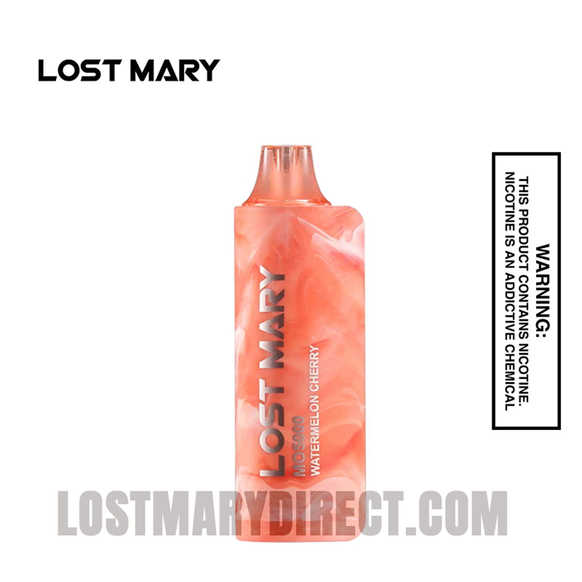 Watermelon Cherry Lost Mary MO5000 Disposable Vape Watermelon Cherry Lost Mary MO5000 Disposable Vape