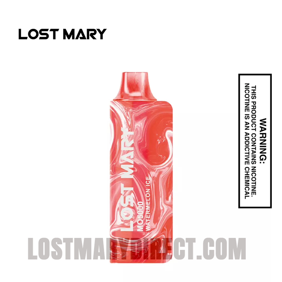 Watermelon Ice Lost Mary MO5000 Disposable Vape Watermelon Ice Lost Mary MO5000 Disposable Vape