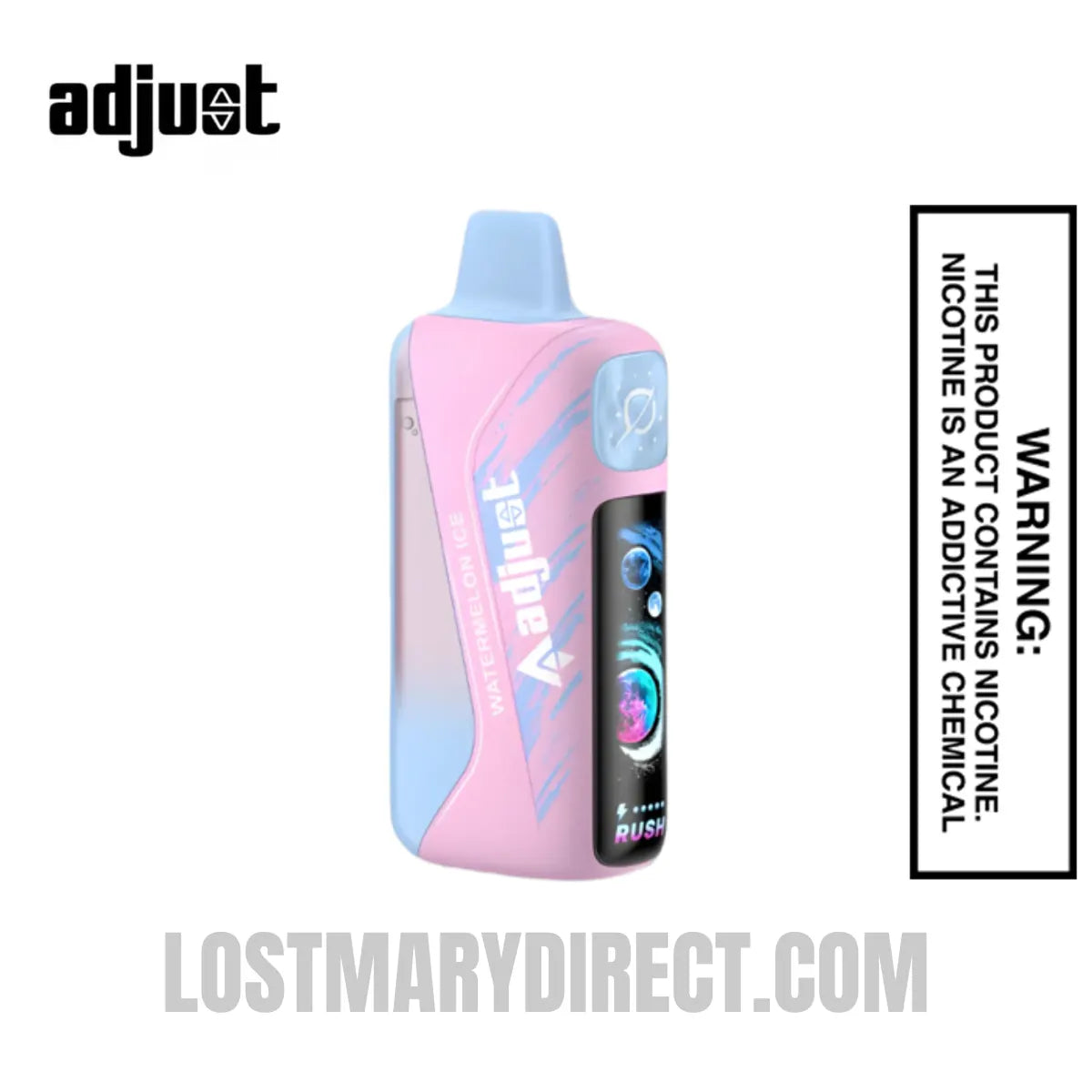 Watermelon Ice Adjust MyRusher 40K Disposable Vape Watermelon Ice Adjust MyRusher 40K Disposable Vape