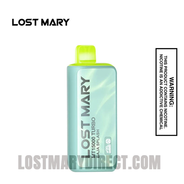 lost mary vape blue baja splash Baja Splash Lost Mary MT15000 Turbo Disposable Vape main image 1