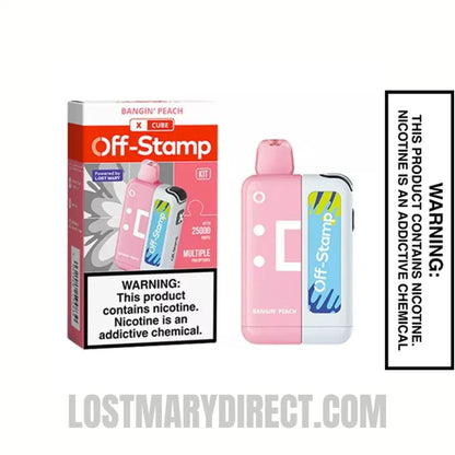 Bangin' Peach Off Stamp X-Cube Kit With Package Box