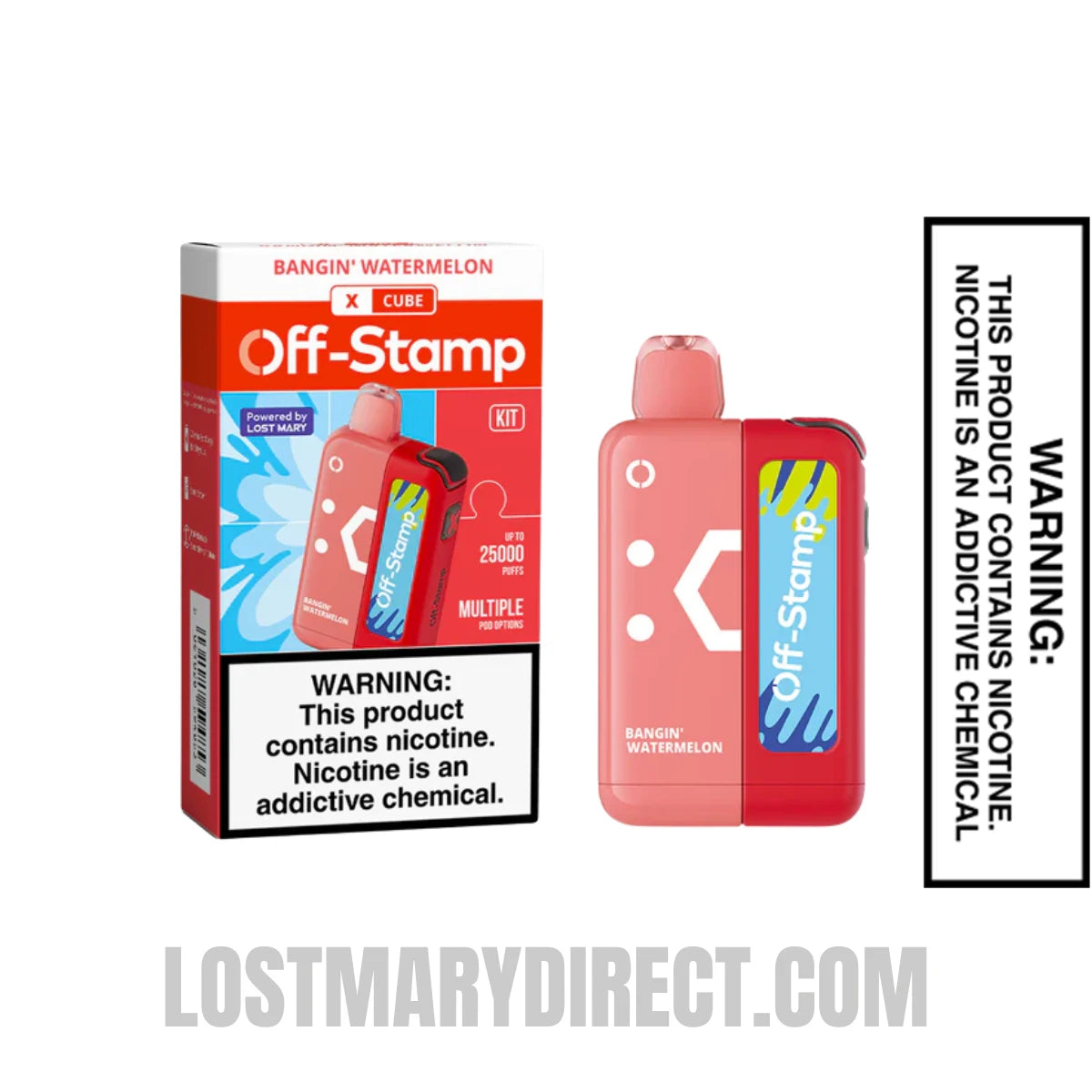 Bangin' Watermelon Off Stamp X-Cube Kit With Package Box