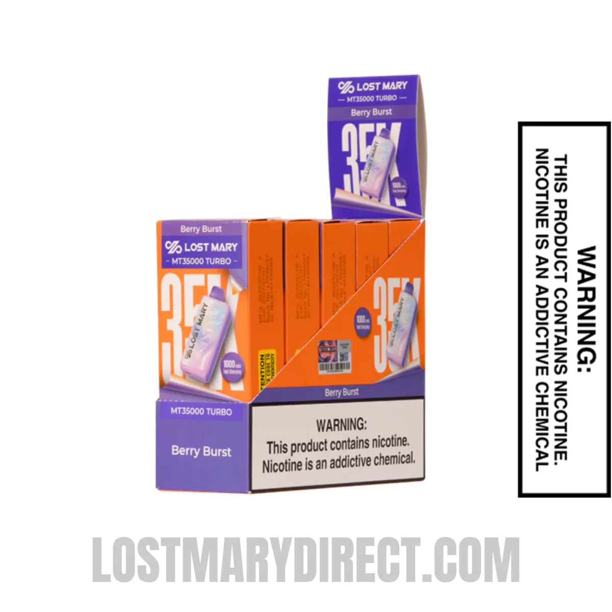 Berry Burst Lost Mary MT35000 Turbo Vape Bundle