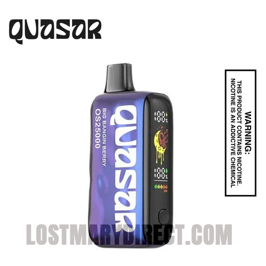 Big Bangin Berry Lost Mary Quasar OS25000 Vape