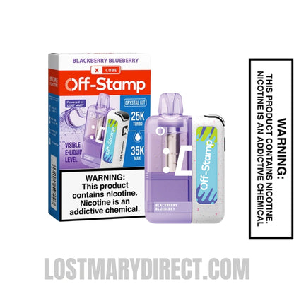 Blackberry Blueberry Off Stamp X Cube Crystal Cube 35k Kit With Package Box