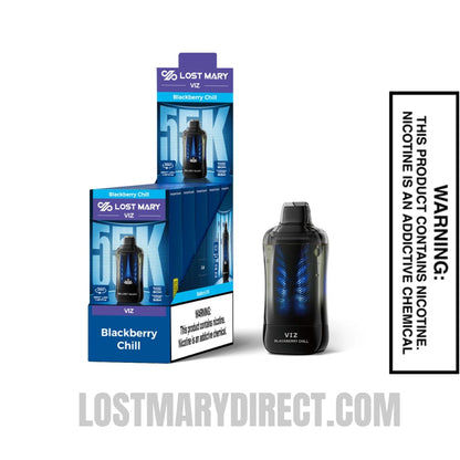 Blackberry Chill Lost Mary Viz 55K Disposable Vape
