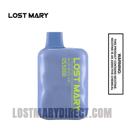 Blue Razz Ice Lost Mary OS5000 Disposable Vape