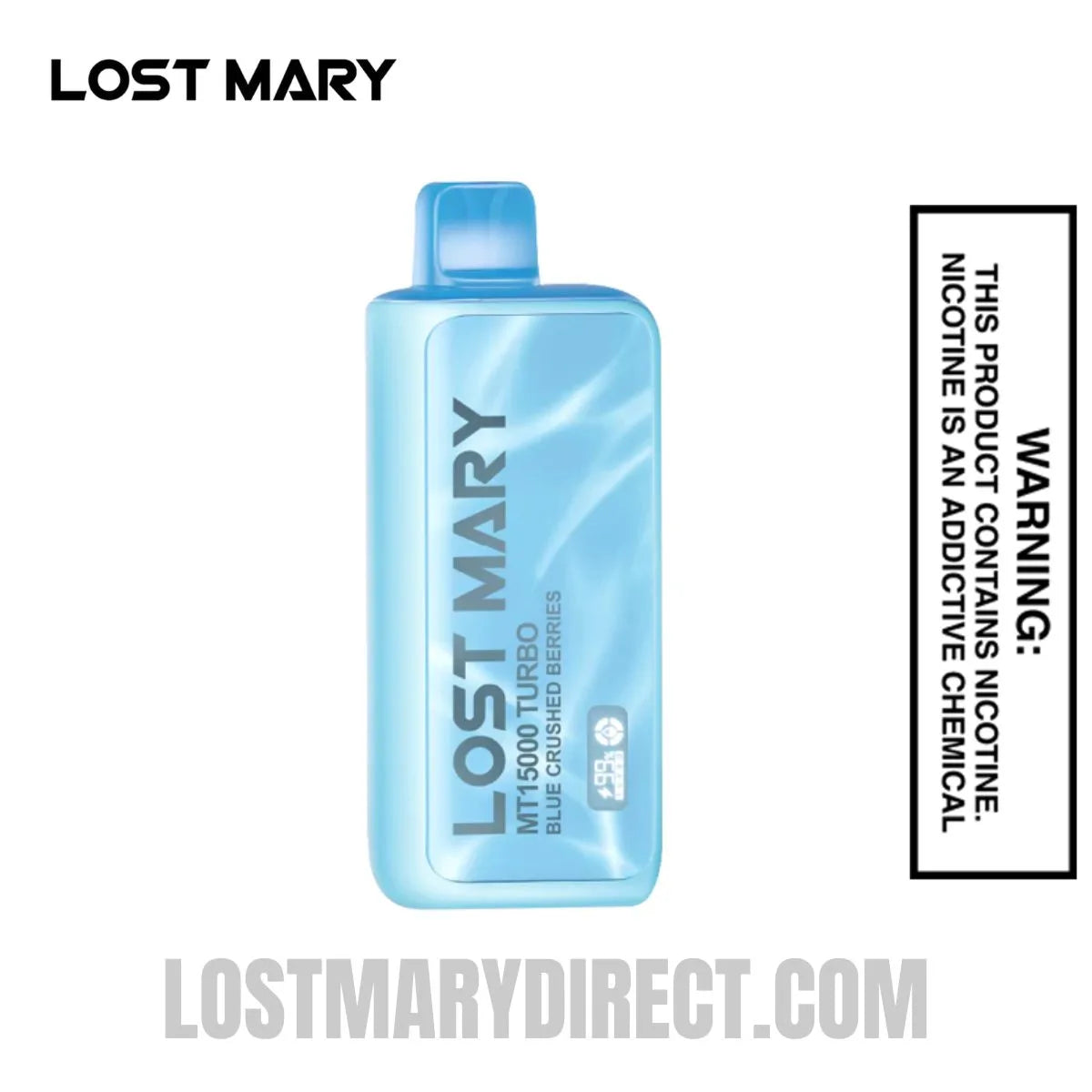Blue Crushed Berries Lost Mary MT15000 Turbo
