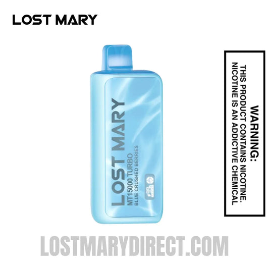Blue Crushed Berries Lost Mary MT15000 Turbo