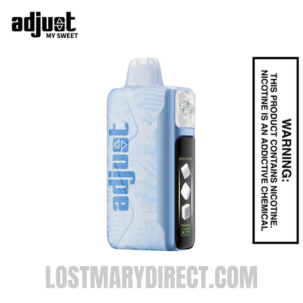 Blue Razz B Pop Adjust Mysweet 40k Disposable Vape