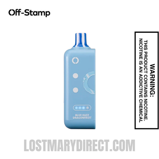 Blue Razz Dragonfruit Off Stamp Ice Cube 25K Disposable Pod