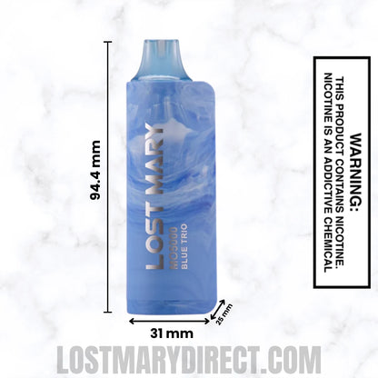 Blue Trio Lost Mary MO5000 Disposable Vape | 5000 Puffs Blue Trio Lost Mary MO5000 Disposable Vape | 5000 Puffs