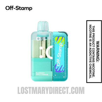 Blueberry Apple Cobbler Off Stamp X Crystal Cube 35K Disposable Kit