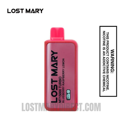 Blueberry Raspberry Lemon Lost Mary MT15000 TURBO